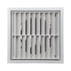 Twin Pack PFL100 Ductsure Ducting Wall Vent : Fixed Louver - Φ100