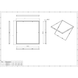 Ductsure Access Panel (Standard White Powder Coated) - 14" x 14" (355mm x 355mm)