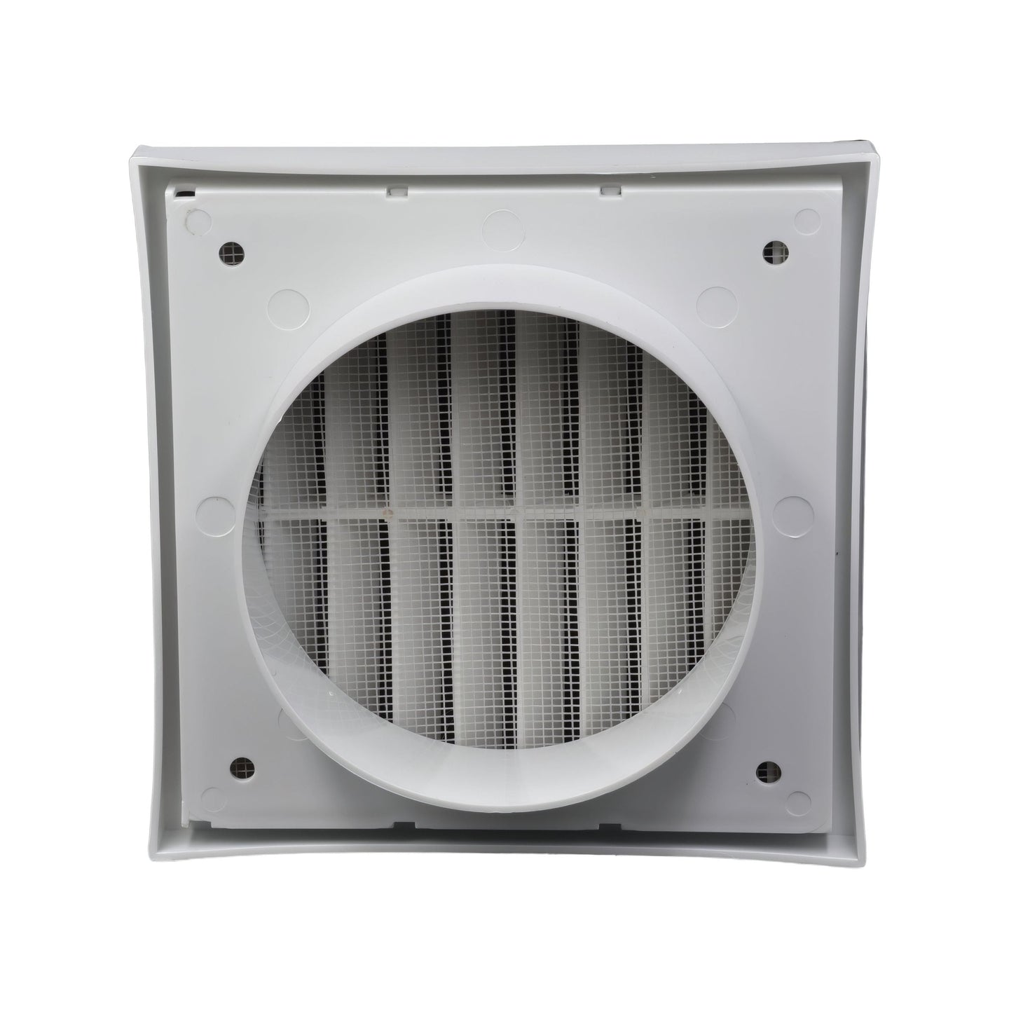 Twin Pack PFL125 Ductsure Ducting Wall Vent : Fixed Louver - Φ125
