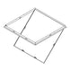 Ductsure Access Panel (Standard White Powder Coated) - 14" x 14" (355mm x 355mm)