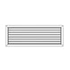 Ductsure Door Relief Vent Grille (Anodized Aluminium) – DG-A 300150