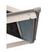 Filter replacement for a heating or cooling system on a white background

