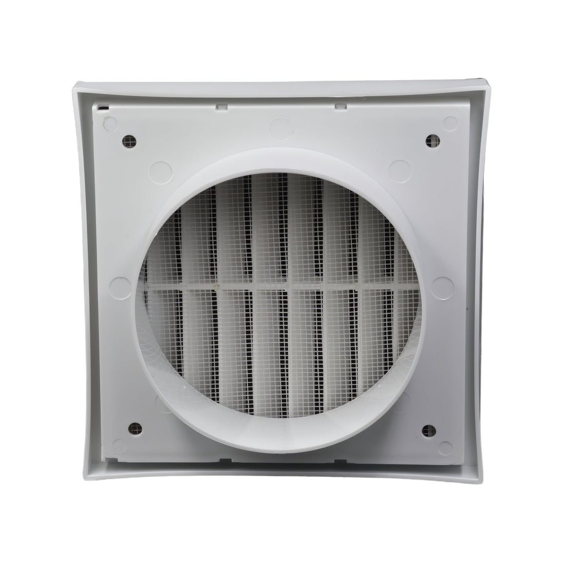 Twin Pack PFL100 Ductsure Ducting Wall Vent : Fixed Louver - Φ100
